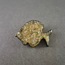 Vintage Fisch-Anstecknadel mit