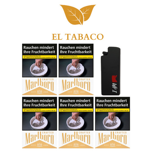 Marlboro crafted zigarette - crafted, op