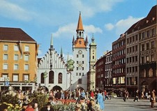 AK München Marienplatz Altes
