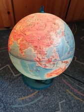 Leuchtender Kinderglobus, Weltkarte, Lernspielzeug