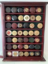 Sammlung 42 alte Farbbanddose Farbband Dosen Bakelit Pelikan Korres Alpad u.a.