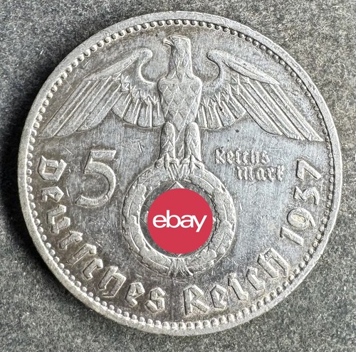 Reichsmark 1937 hindenburg - reichsmark,