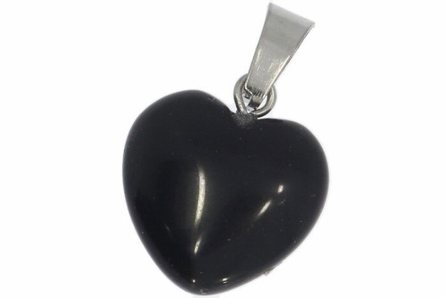 Onyx herz schmuck anhänger - ,