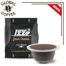 100 Kapseln Caffè Izzo Espresso Gran Crema Kompatibel Mit Bialetti Pads Grand