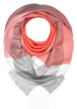 Damen Strickschal kariert Karo