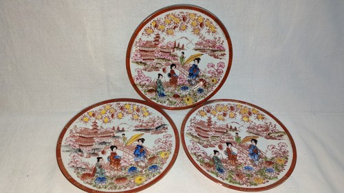 Japanisches teeservice rot - japanisches,