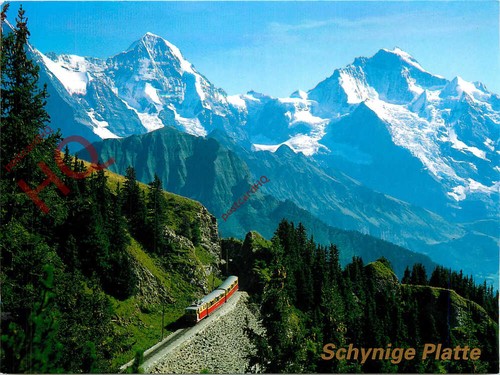 Ansichtskarte schynige platte - schynige,