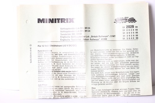 Minitrix spur anleitung - spur, n