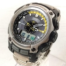 Casio ProTrek PRW-5000T Tough Solar Analog Uhr Triple Sensor getestet