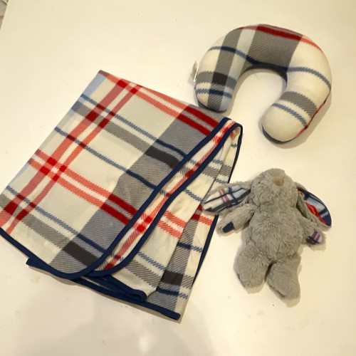 Kinderdecke 0m kariert - kinderdecke, 1,0m
