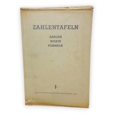 Zahlentafeln Zahlen