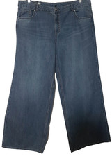 Damen leichte Wide Leg Jeans
