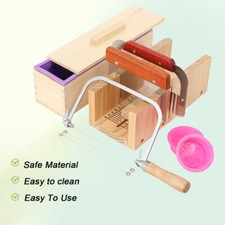 9stk Silikonform Set mit Holz