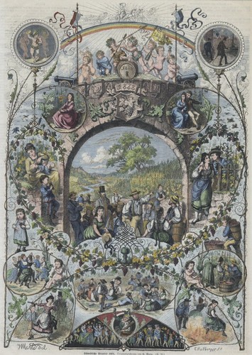 Schwaben mehransichtenblatt - schwaben,