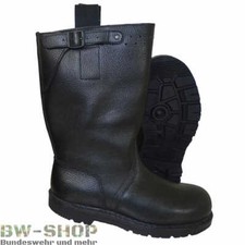 ORIGINAL BUNDESWEHR MARINE SEESTIEFEL NEU BW MOTORRADSTIEFEL LEDER KNOBELBECHER