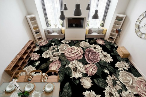 Retro blumen 7478na - blumen,