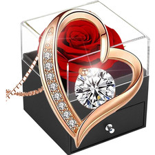 Ewige rose geschenkbox - rose,