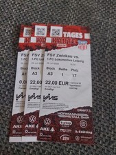 Sammler Ticket  FSV Zwickau-1.FC Lokomotive 26.07.2025