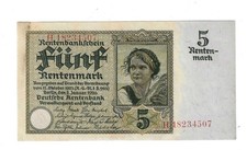 5 Rentenmark 1926 Ro. 164b