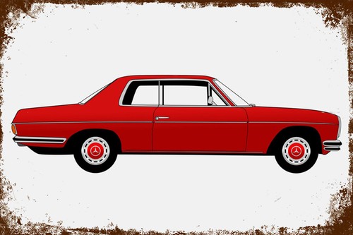 Blechschild mercedes benz - blechschild,