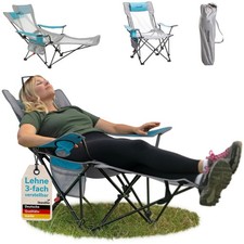 Skandika Campingstuhl Toras Fußablage faltbar Liege-Funktion  B-Ware