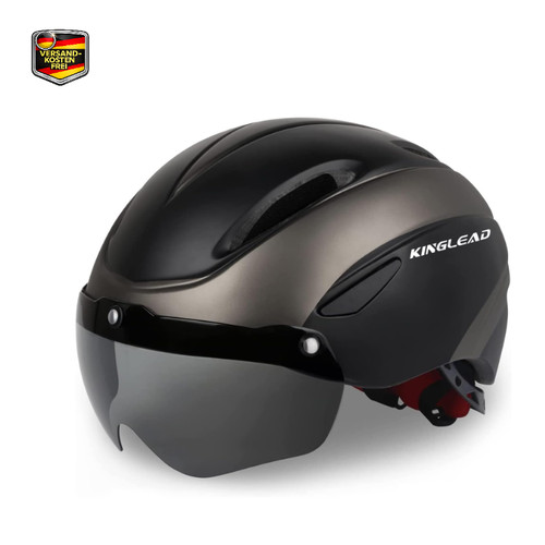 Fahrradhelm schwarz titan - fahrradhelm,