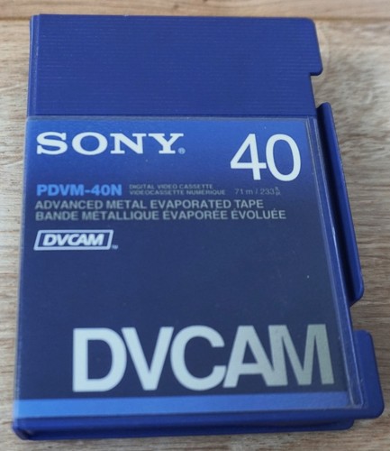 Sony dvcam tape 40min - dvcam,