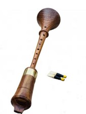 Rosenholz Handarbeit Rauschpfeife Chanter kleines mittelalterliches Holz Scha...