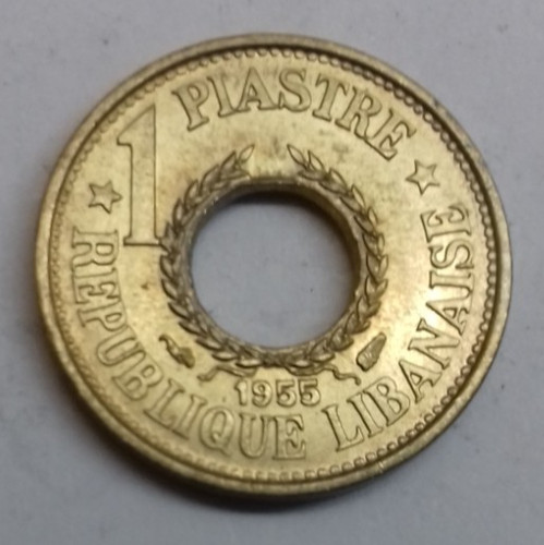 Libanon piaster 1955 - 1,