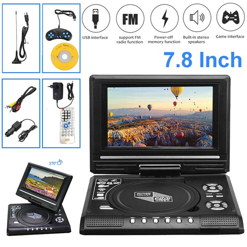 Mini tragbare dvd - 7,8",