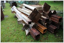 Schmiedeeisen Säule Deutsches Kaiserreich 1900 Baustütze Industriedesign