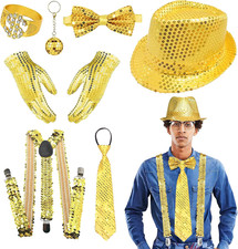 Glitzer outfit herren kostüm - glitzer,