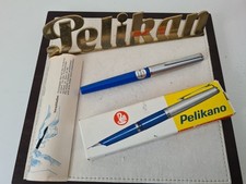 PELIKAN Pelikano Modell 2 "EF" Füllfederhalter Schulfüller blau 1965-1968 OVP