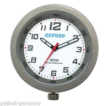 Lenker-Uhr analog für Motorrad Roller Enduro wasserdicht miniatur 