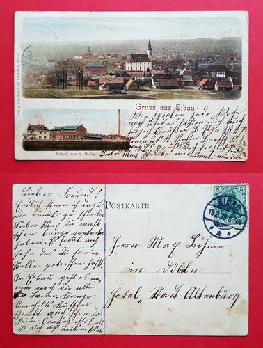 Eibau bei zittau 1913 - ak,