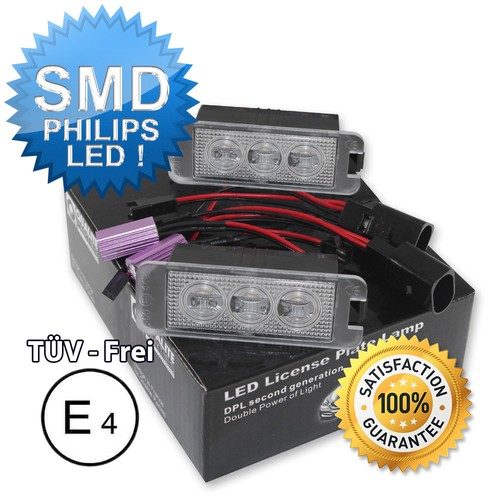 Led kennzeichenleuchte für - 2x,