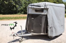 mb-m® Plane für Pferdeanhänger Anhängerabdeckplane Schutzhülle Pferdeanhänger