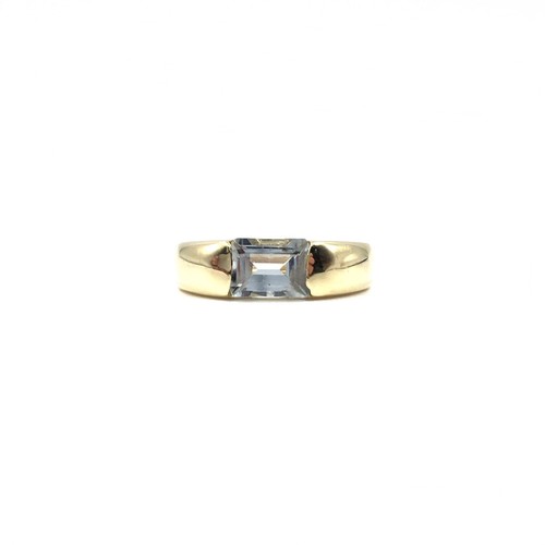 14kt gelbgold ring 26ct - gelbgold,