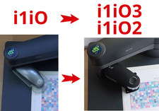 X-rite i1iO to  i1iO2 or i1iO3
