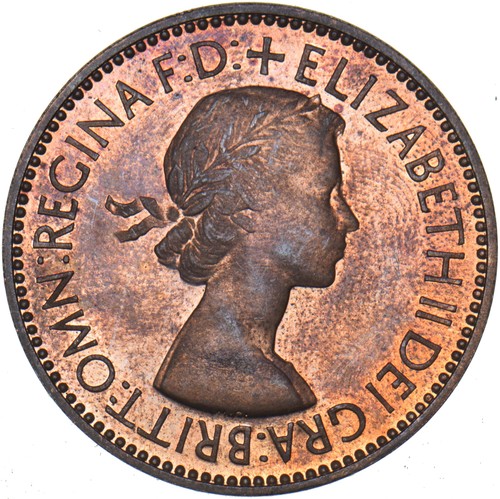 1953 halfpenny elizabeth - 1953, pp