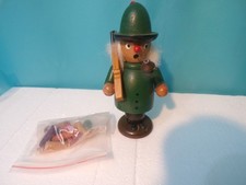 Räuchermännchen - Jäger- aus DDR  Omas Schrank incl. 10 Räucherkerzen