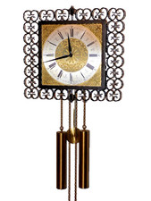 Hermle Wanduhr Schmiedeeisen