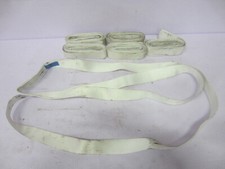 4St Rundschlingen Seil Anschlagseil Schlupf Kran Abschleppseil Bagger LKW Kette