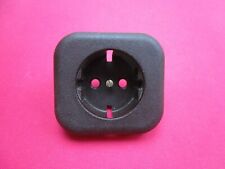 Busch Jäger LX Steckdosenabdeckung Mahagoni Braun gebraucht 