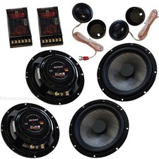 AUDIO SYSTEM R 165-4 FLAT EVO 16,5cm Doppelkompo Lautsprecher Set Boxen 560 Watt