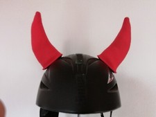 EXTRA GROSS Hörner rot XXL