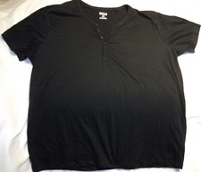 IDENTIC SCHWARZ KNÖPFE HERREN SHIRT Gr.  2XL 56 45/46