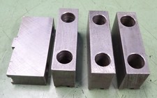 4 Aufsatzbacken Blockbacken Spannbacken Ersatzbacken Drehfutter Backenfutter