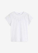 Shirt mit Lochstickerei Gr