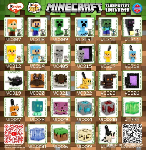 Minecraft kinder joy - minecraft,